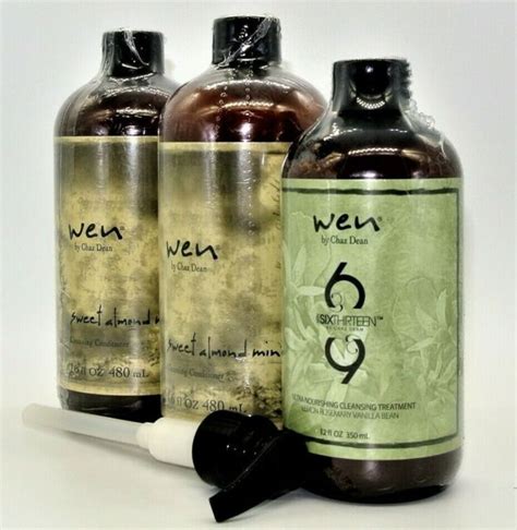 Wen by Chaz Dean Cleansing Conditioner Shampoo Trio - Choice Bundle 16oz or 12oz | eBay