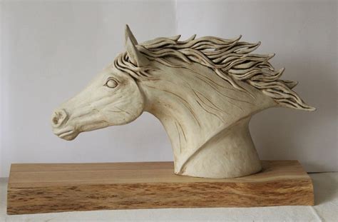 White Horse Head - Pippa Hill Animal Sculpture