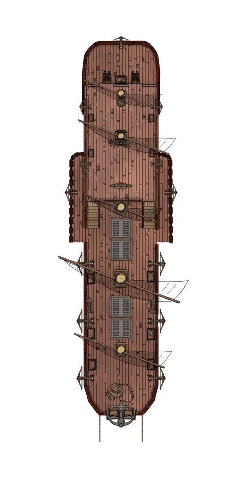 Dungeondraft Ship Map - nachmacherin80