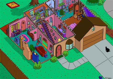 Pin by João on achei na interweb | The simpsons, House layouts, Simpsons drawings