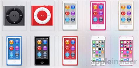 Apple’s vibrant new iPod colors leaked in latest iTunes update