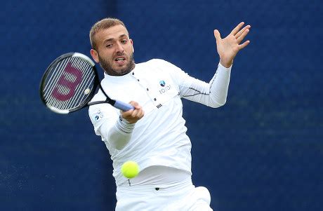 Great Britains Daniel Evans Plays Forehand Editorial Stock Photo - Stock Image | Shutterstock