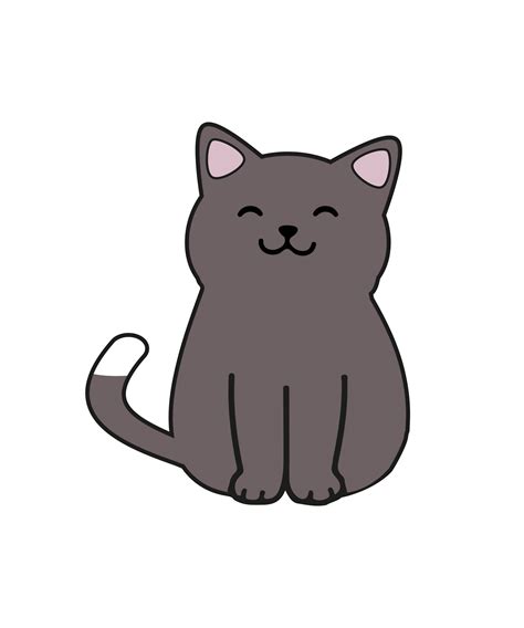 Cute Cat Cartoon Clipart Free Stock Photo - Public Domain Pictures