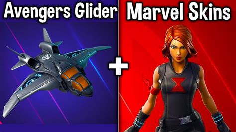 NEW AVENGERS SKINS OUT NOW! All Leaked Skins + Cosmetics and MORE ...