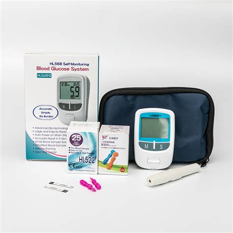 High Accuracy Blood Glucose Meter Glucometer with Blood Glucose Meter ...