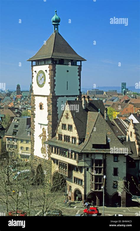 Schwabentor, Freiburg, Black Forest, Germany Stock Photo - Alamy