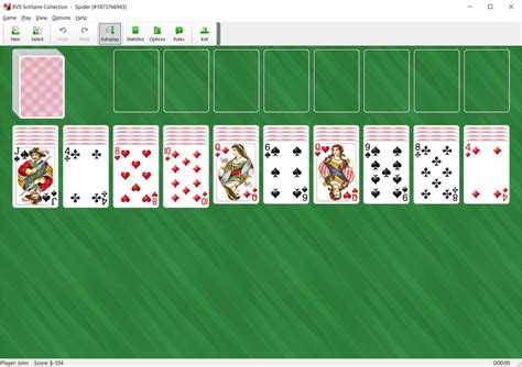 Spider Solitaire - rules, strategy tips, free trial download
