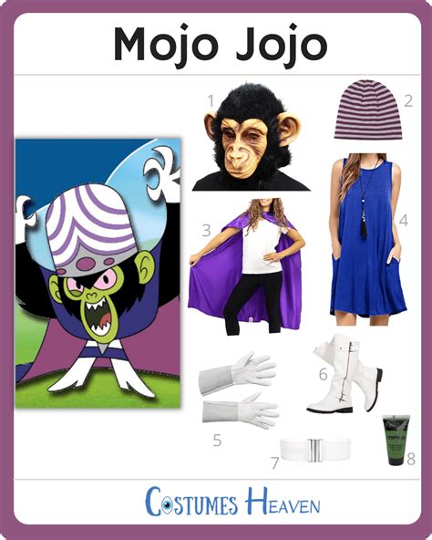 DIY Mojo Jojo Costume Ideas 2022|Cosplay And Halloween Ideas