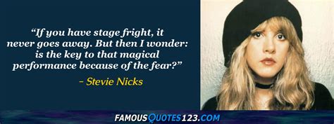 Stevie Nicks Quotes - Famous Quotations By Stevie Nicks - Sayings By ...