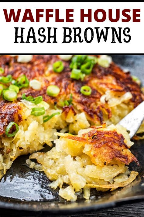 Waffle House Hash Browns | Recipe | Waffle house hash browns, Hashbrown recipes, Quick easy meals