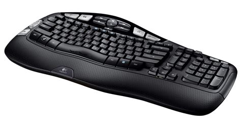 Logitech Wireless Wave Gamers Keyboard Combo K350 2.4Ghz Curved Comfort ...