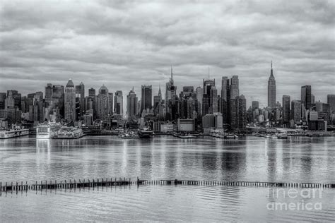 New York City Skyline at Sunrise III Photograph by Clarence Holmes - Fine Art America