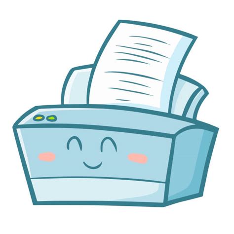 Cartoon Of A Printer Icon Illustrations, Royalty-Free Vector Graphics & Clip Art - iStock