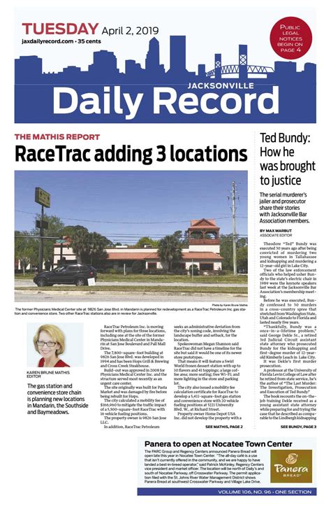 Jacksonville Daily Record 4/2/19 by Daily Record & Observer LLC - Issuu