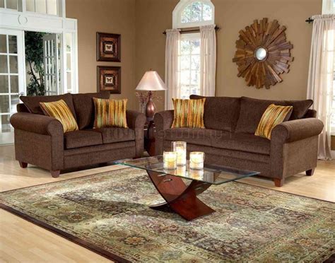 Living Room Decor With Dark Brown Couch - Inspiring Ideas