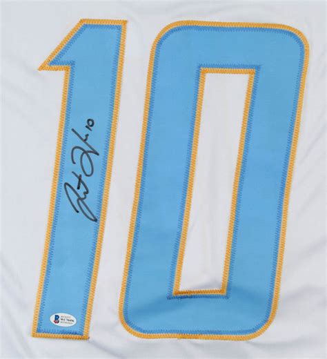 Justin Herbert Signed Jersey (Beckett COA) | Pristine Auction