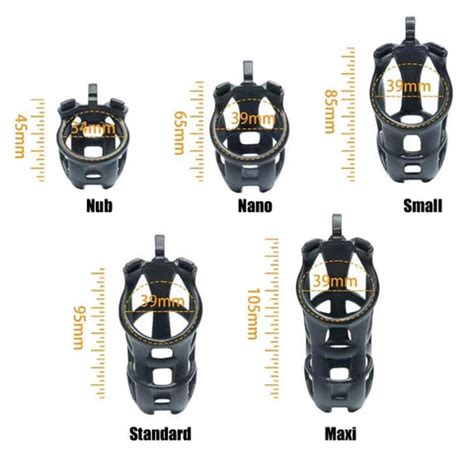 Cobra Chastity Cages Size Guide – cobrachastity