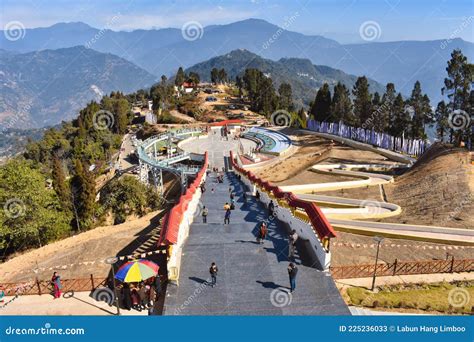 A Sikkim Tourist Places A Photo Of Stupa Near Coronation Throne In ...