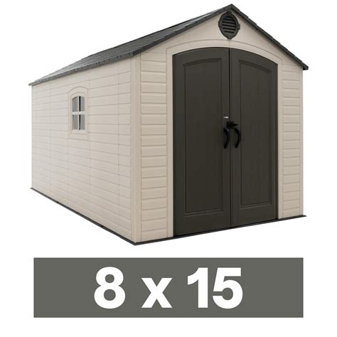 Lifetime Storage Shed 8x15 60394 Outdoor Building-60394