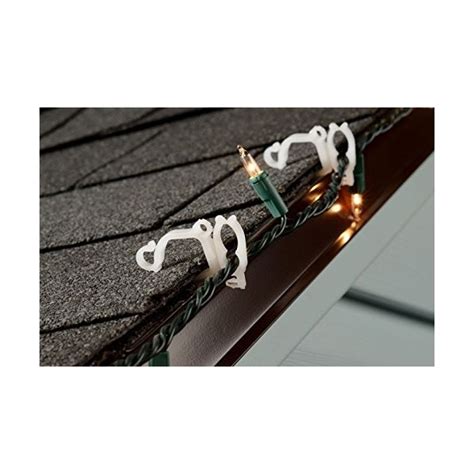 200 All Purpose Gutter Hooks for Outdoor Christmas Lights - Made in USA - C412H7G9SKJ