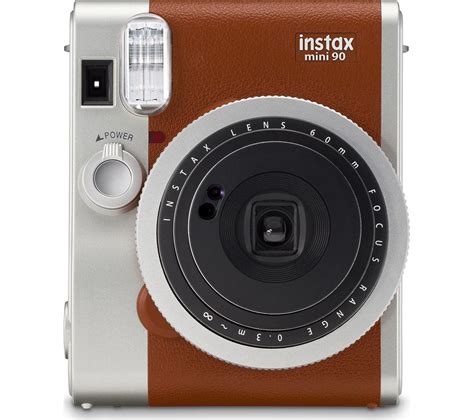 INSTAX Mini 90 Instant Camera - Brown Fast Delivery | Currysie