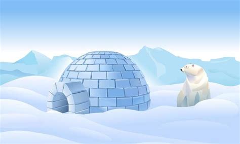 Igloo Vector Art, Icons, and Graphics for Free Download