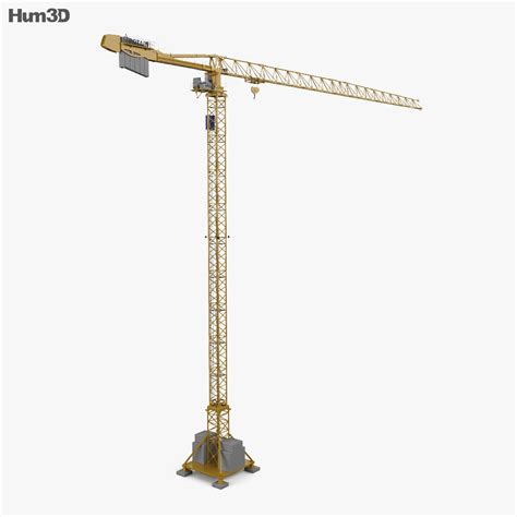 Potain Tower Crane MDT 389 2019 3D model - Vehicles on Hum3D