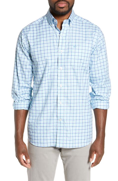 Southern Tide Dress Shirts - Mens Dress Shirt Light Plaid Classic Fit XL - Walmart.com - Walmart.com