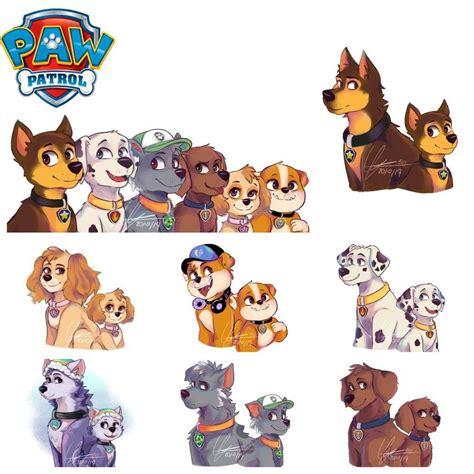 Paw Patrol Art | Paw patrol cartoon, Paw patrol pups, Cute animal drawings