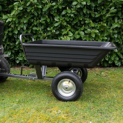 The Handy THTPDC 295kg (650lb) Poly Body Towed Dump Cart - The Handy ...