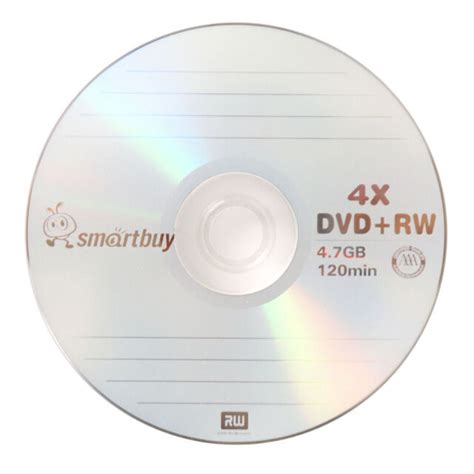 Smart Buy 8541705715 4.7GB DVD+RW Discs, Cake Box of 50 for sale online ...