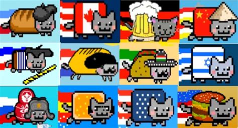 Collection Of Nyan Cats From Different Countries | The Mary Sue