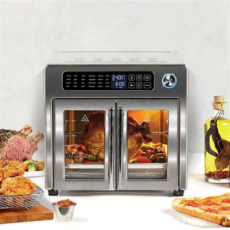 New Emeril Lagasse 10 In 1 Double French Door Air Fryer 360 26Qt Xl Convection Oven