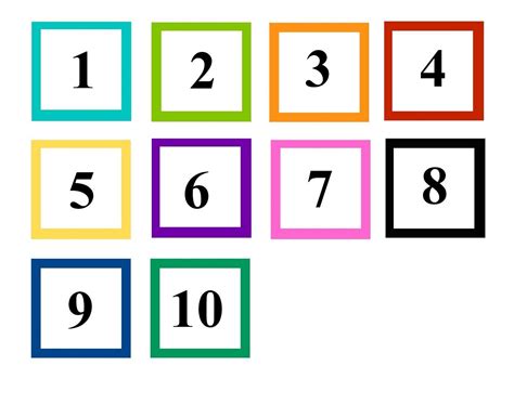 preschool numbers 1-10 fun | Numbers preschool, Printable numbers, Preschool printables