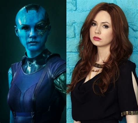 Scottish actress Karen Gillan / Nebula //... - 侍