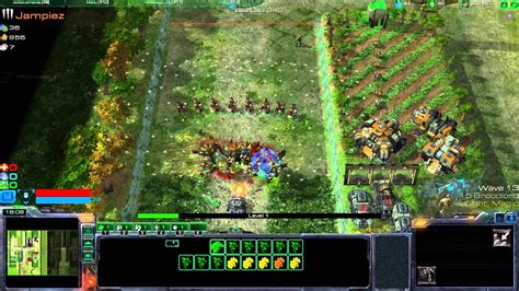 Starcraft 2 Custom map Squadron Tower Defense G21 - YouTube