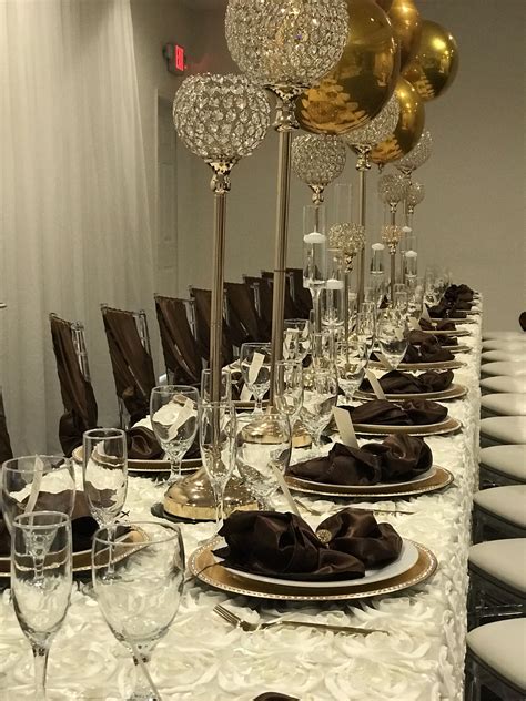 Elegant balloons+table setting for intimate dinner party decor | Dinner ...