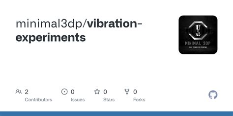 GitHub - minimal3dp/vibration-experiments