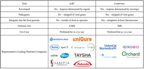 An Analysis Of The Gene Therapy Viral Vector Landscape