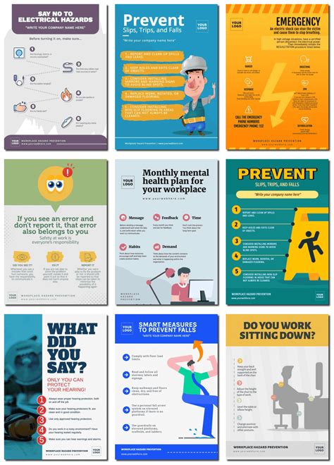 Workplace Safety Poster Templates to Download