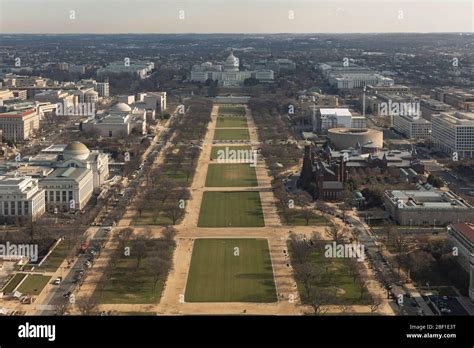 Aerial view of the city of Washington DC, USA Stock Photo - Alamy