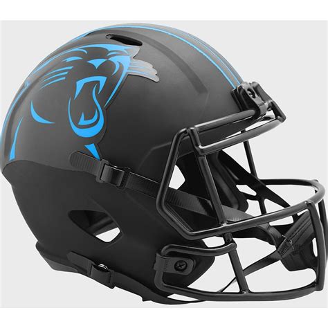 Carolina Panthers 2020 Eclipse Riddell Full Size Replica Speed Helmet