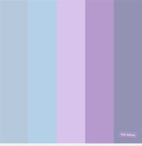 Blue , lavender and lilac color palette Lavender Color Palette, Purple ...