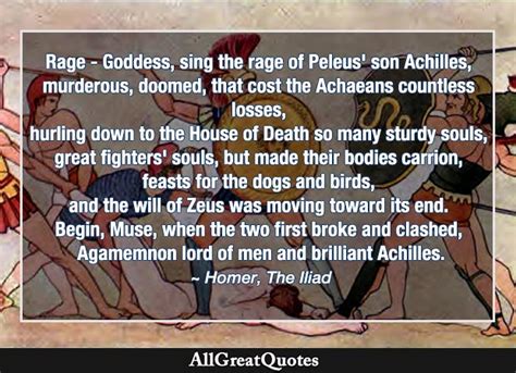 The Iliad Quotes by Homer - 472 Important Quotes, Analysis