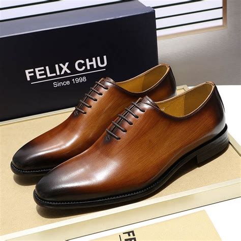 Luxury Brand Designer Genuine Leather Mens Wholecut Oxford Shoes For Men Black Brown Dress Shoes ...