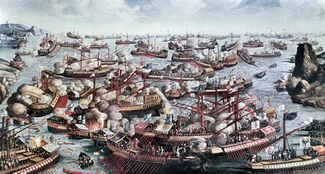 Battle Of Lepanto, 1571 Painting by Granger - Fine Art America