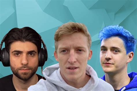 Top 5 most followed Fortnite streamers on Twitch