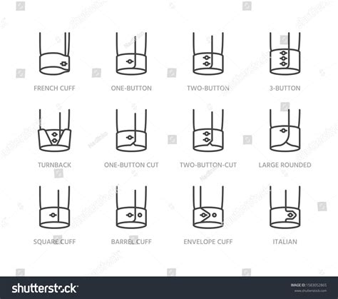 288 Types Cuffs Images, Stock Photos & Vectors | Shutterstock