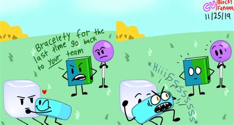 BFB: Telling bracelety to leave IC alone be like.. by CadelOFanBlock on DeviantArt