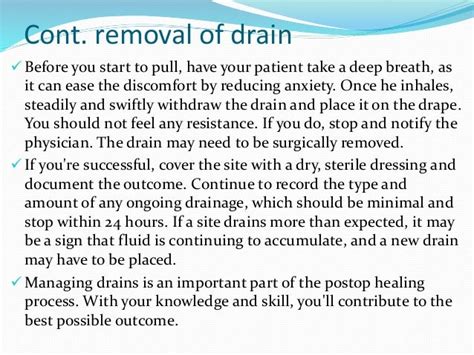 Surgical drains